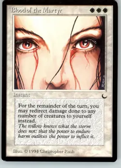 Blood of the Martyr - The Dark - NM - Magic MtG - Image 1