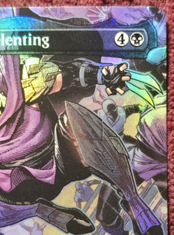 Shredder, Unrelenting (Borderless) Teenage Mutant Ninja Turtles Foil 0210 MINT - Image 3
