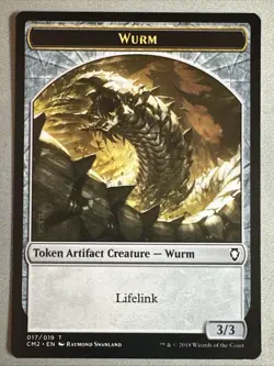 MTG / Wurm Token / CM2 / #17 / Regular / Token / NM - Image 1