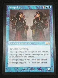 Magic the Gathering MTG Morphling Blue Urza's Saga Rare - Image 1