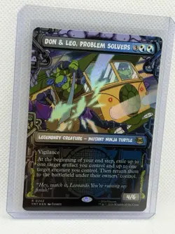 Don & Leo, Problem Solvers (Showcase) Teenage Mutant Ninja Turtles Foil 0242 - Image 1