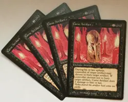 4x Cursed Artifact - MTG The Dark - Image 1