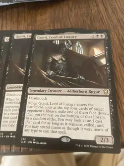 292 MTG Baldur's Gate R Gonti Lord of Luxury #753 LOTS OF THEM! - Image 2