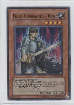 Field-Commander Rahz Unlimited YuGiOh Phantom Darkness #PTDN-EN030 2008 - Image 1