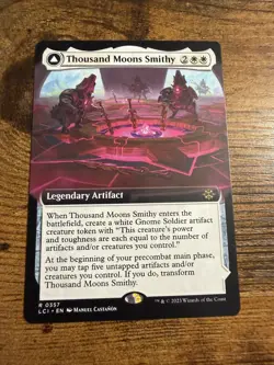 MTG Extended Art Thousand Moons Smithy Barracks of the Thousand - Image 1