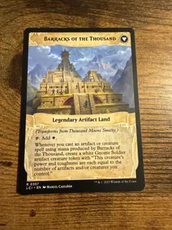 MTG Extended Art Thousand Moons Smithy Barracks of the Thousand - Image 2