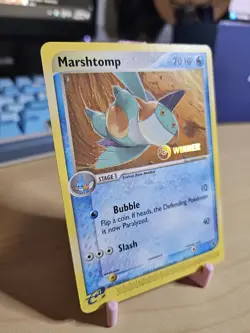Marshtomp Winner Stamped Promo 011 Pokemon Promos (e-League) Rare Ereader - Image 3