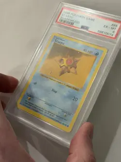 Pokemon Base Set Shadowless Card #65 Staryu PSA 6 Graded Card 1999 - Image 2