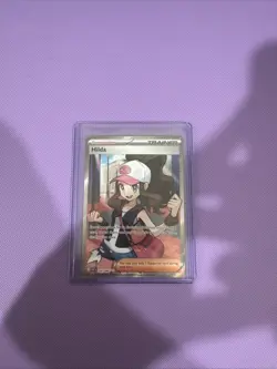 Pokemon TCG Hilda Full Art Ultra Rare White Flare Holo Card 164/086 - NM - Image 1