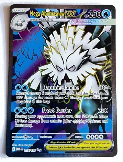 Mega Abomasnow EX Illustration Rare #157/132 NM Pokemon TCG Card Mega Evolution - Image 1