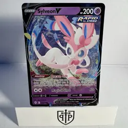 Pokemon TCG - Sylveon V 074/203 Evolving Skies - Ultra Rare Holo - NM - Image 1
