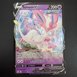 Pokemon TCG - Sylveon V 074/203 Evolving Skies - Ultra Rare Holo - NM - Image 5