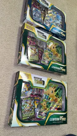 Pokemon Leafeon & Glaceon VSTAR Special Collection Sealed (3 Total) - Image 2