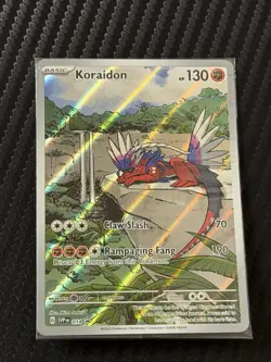 KORAIDON SVP014 Scarlet & Violet Sealed Promo Holofoil Pokemon TCG Near Mint - Image 1