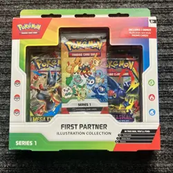 Pokemon TCG First Partner Illustration Collection Series 1 New Sealed - Image 1