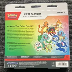 Pokemon TCG First Partner Illustration Collection Series 1 New Sealed - Image 2