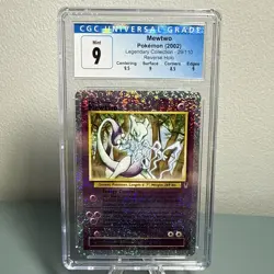 Pokemon Mewtwo Legendary Coll. Reverse Holo Rare #29 CGC 9 MINT(scratchesonslab) - Image 1