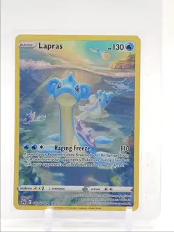 LAPRAS 2023 POKEMON SWSH CROWN ZENITH GALARIAN HOLO RARE GG05/GG70 Q1282 - Image 1