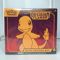 Pokemon TCG Scarlet & Violet Obsidian Flames Elite Trainer Box (ETB) New Sealed - Image 1