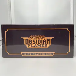 Pokemon TCG Scarlet & Violet Obsidian Flames Elite Trainer Box (ETB) New Sealed - Image 5