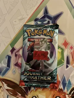 Heavy! Over 22.46 Gram Pokemon Journey Together Booster Pack Sealed - Image 2