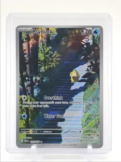 PSYDUCK 2023 POKEMON SCARLET & VIOLET 151 ILLUSTRATION RARE 175/165 Q1282 - Image 1