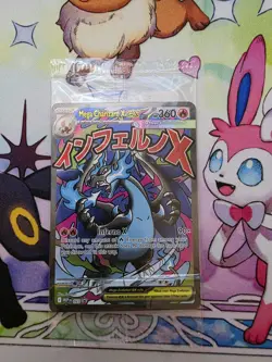 POKEMON CHARIZARD X UPC SEALED PROMO MEGA CHARIZARD EX 023 + ORICORIO EX 024 - Image 1