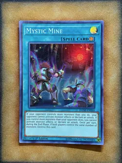 Yugioh Mystic Mine DANE-EN064 Super Rare 1st Ed NM - Image 1