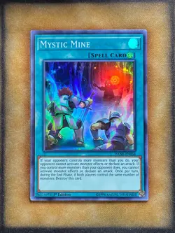 Yugioh Mystic Mine DANE-EN064 Super Rare 1st Ed LP - Image 1