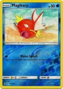1x Magikarp | Dragon Majesty | 19/70 | Common | Reverse Holo | LP | Pokemon - Image 1