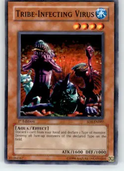 Tribe-Infecting Virus - Structure Deck: Fury from the Deep - SD4-EN007 1st Ed LP - Image 1