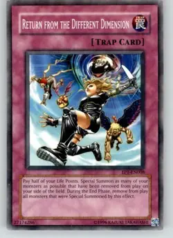 Return from the Different Dimension - YGO Movie Exclusive Pack - EP1-EN008 - LP - Image 1