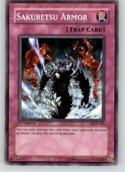 Sakuretsu Armor - Dark Crisis - DCR-102 - Moderately Played - Image 1