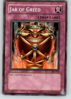 Jar of Greed - Starter Deck: Kaiba Evolution - SKE-047 - Heavily Played - Image 1