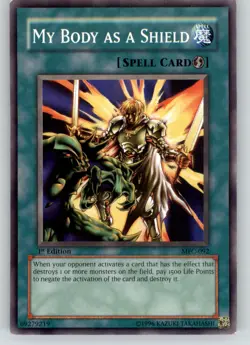 My Body as a Shield - Magician's Force - MFC-092 - Lightly Played - Image 1