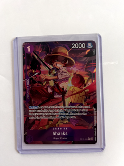 One Piece Carrying On His Will Shanks OP13-065 Alternate Art Rare NM - Image 1