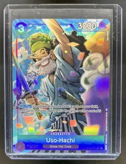 2025 One Piece The Best Premium Booster Uso-Hachi Alternate Art #ST18-001 - Image 1