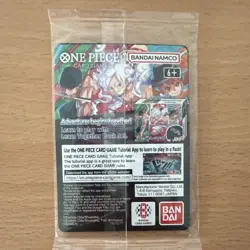 One Piece Monkey.D.Luffy US College Basketball Promo Card **NEW/SEALED** - Image 2