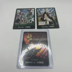 One Piece TCG DON!! Foil Card Lot x20 – ENG and JP – Special Art – Holo – NM - Image 5