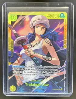 2026 One Piece Heroines Edition Trafalgar Law Secret Rare #EB03-062 - Image 1
