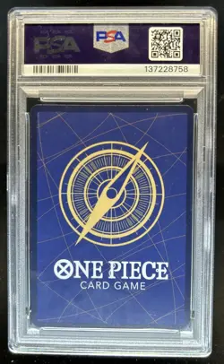 2024 One Piece Monkey D Luffy Treasure Boosters Set #ST10-006 PSA 10 GEM MINT - Image 2