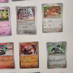 Pokemon TCG Assorted Reverse Holo Card Lot Of 42 RareU - Image 5