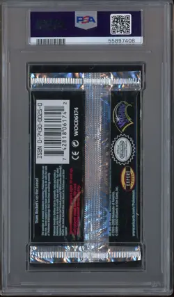 2000 WOTC Pokemon Team Rocket Foil Booster Long Pack Gyarados PSA 9 MINT - Image 2