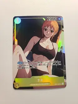 Nami Pirate One Piece Swimsuit Sexy ACG Goddess Story Waifu Card Girl Holo Anime - Image 1
