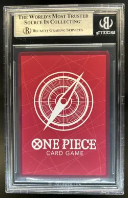 2022 One Piece Super Pre-Release Starter Straw Hat Monkey D Luffy #001 BGS 9 - Image 2