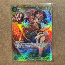 Monkey.D.Luffy OP13-118 SEC One Piece TCG Carrying On His Will Near Mint ENGLISH - Image 1