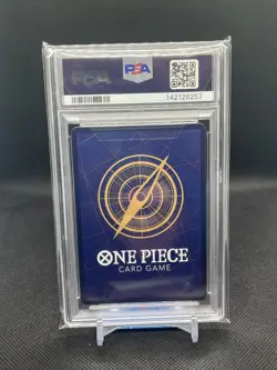 2025 ONE PIECE OP11-A FIST OF DIVINE SPEED #015 LUCKY ROUX TREASURE RARE PSA 10 - Image 2