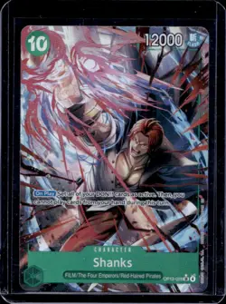2025 One Piece Carrying On His Will Shanks Super Rare #OP13-028 - Image 1