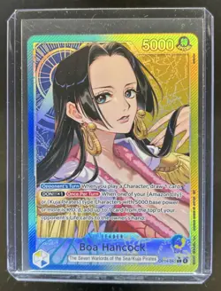2026 One Piece Azure Sea's Seven Boa Hancock Leader Alternate Art #OP14-041 - Image 1