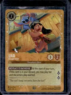2024 Disney Lorcana TCG: Azurite Sea Lilo - Escape Artist Promos #25/P2 - Image 1